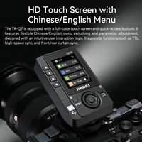 Émetteurs de déclenchement flash TTL miniatures professionnels JINBEI TR-Q7III, système sans fil 2,4 GHz pour flashs de studio et de photographie en extérieur