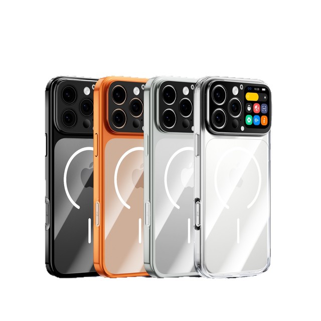 Intelligent Multifunctional Magnetic Phone case with Bluetooth Smart Screen Transparent Phone Cover