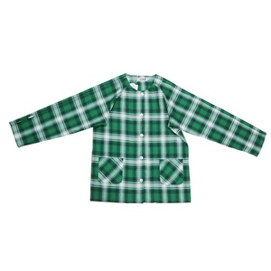 Estilo de cremallera para hombres, fácil de poner y quitar, bata de paciente, bata de lactancia completamente abierta, <span class=keywords><strong>pijama</strong></span> para ancianos postrados en cama - Product Image 3