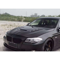 Capot perforé en fibre de carbone de remplacement pour BMW Série 5 F10 F18, capot modifié, pièces et accessoires de carrosserie automobile