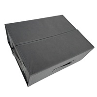 Boîte de rangement pliable sous le lit avec séparateurs ajustables, grande capacité pour vêtements et literie