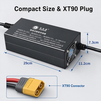 ABL-1850 Chargeur de voiture réglable en gros PD3.0 QC3.0 Adaptateur d'alimentation 20S 84V 2A-15A Chargeur rapide automatique 1500W Électrique