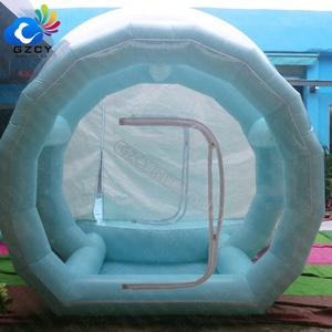 Dôme gonflable transparent en PVC sur le thème de la <span class=keywords><strong>neige</strong></span> de Noël, idéal pour les événements extérieurs et les cabines photo à louer pour les fêtes - Product Image 5