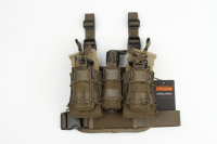 Plateforme tactique de holster de jambe en nylon 500D durable pour la chasse