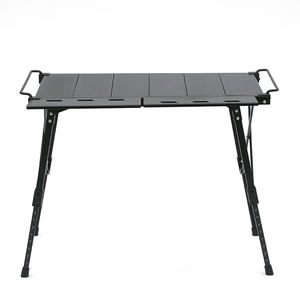 Wholesale Outdoor Multifunctional Light Weight Hight <b>Adjustable</b> Portable <b>Folding</b> Aluminium Alloy Picnic Camping IGT <b>Table</b> - Product Image 3