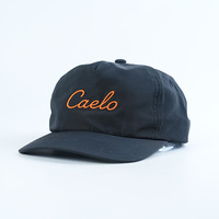 Gorra Unisex Nueva OEM de Alta Calidad con Diseño Personalizado, Visera Ligeramente Curvada, 5 Paneles, Perfil Bajo y Logotipo Bordado Plano