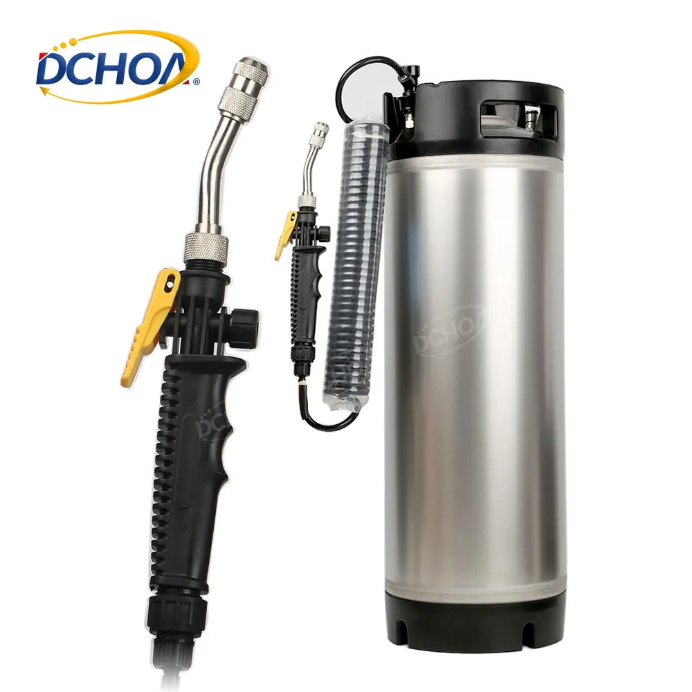 Dchoa 19 литров металлический опрыскиватель для рассеивания большое количество жидкости
