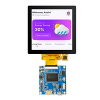 Pantalla IPS Cuadrada de 4 Pulgadas, 480*480, Pantalla Táctil LCD Capacitiva SPI+RGB, con Tecnología ST7701S