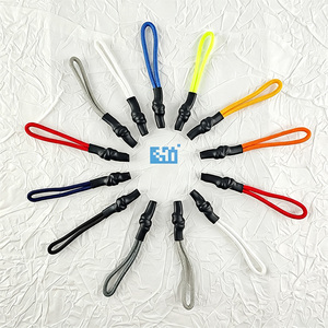 Durable Polyester Zipper <strong>Pull</strong> <strong>Cord</strong> with Heat Shrink Tube, Non-Deformation Zipper Puller <strong>String</strong> for Bags, Jackets - Product Image 3