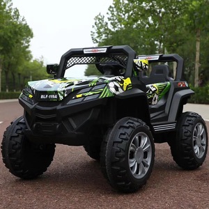 Nouvelle <span class=keywords><strong>Voiture</strong></span> Électrique pour Enfants en Gros, Unisexe, à Batterie, en Plastique, Rechargeable, Télécommandée, Double Sièges, MP3 - Product Image 4
