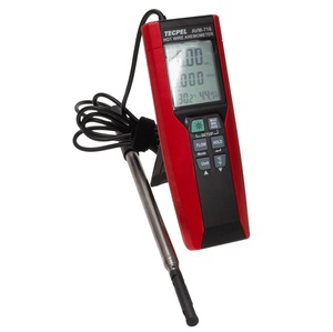 Anémomètre numérique portatif TECPEL AVM-716 à fil chaud, haute précision, mesure de température, affichage multi-unités, ABS – Meilleures ventes - Product Image 5