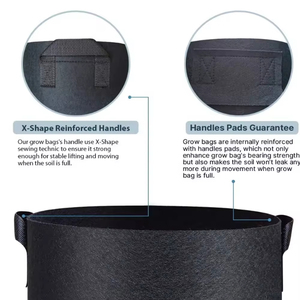 Phổ biến nhất 1/2/3/5/7/10 gallon nông nghiệp nhà máy phát triển túi chống UV cà chua phát triển Túi nhà kính may nhãn Quả Việt Quất Túi - Product Image 3