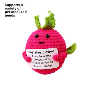 Adornos Colgantes para Coche de Yiwu: Muñecos de Energía Positiva con Formas de Patata, Pato, Cerdo, Cítricos y Pimientos, con Gancho Manual para el Interior del Coche - Product Image 5