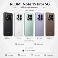 Nouveau REDMI Note 15 Pro Plus 2026 Version Globale Écran AMOLED 6,83 pouces Charge Rapide 100W Téléphone Android MI Débloqué
