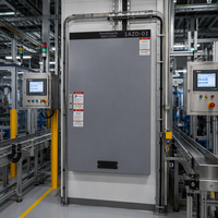 Armoire de distribution électrique industrielle LV 220V triphasée 4 fils en Y, IP30, anti-effraction, pour appareillage de commutation