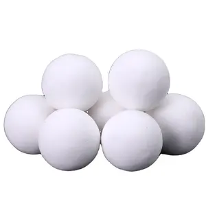 Boule de broyage en porcelaine 80% pour l'extraction de billes de broyage en céramique d'alumine pour broyeur à boulets (broyage au dioxyde de titane)