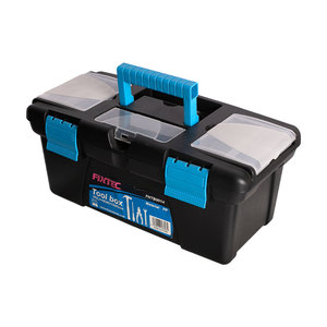 Caja de Herramientas Profesional FIXTEC, Resistente, de Plástico PP de 14 Pulgadas, Modelo FHTB0014 - Product Image 3