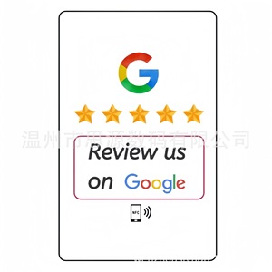Carte NFC Google Review, Plaque de révision Google NFC, Étiquettes en acrylique, Autocollant de carte Google avec NFC Ntag213 pour Google Review - Product Image 6
