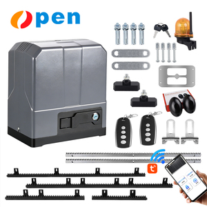 Motor Automático de Alta Calidad para Puertas Correderas AC/DC, para Uso Industrial, Hoteles y Talleres, 370W 800kg, Kit de Abrepuertas Correderas con WiFi - Product Image 1