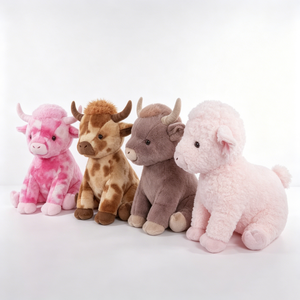 Peluche de vaca Highland personalizado, juguete de peluche de vaca, peluche de vaca, set de peluches de vaca Highland - Product Image 2