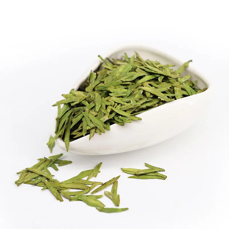 Nouveau thé chinois célèbre au début du printemps, thé vert longjing de puits de dragon en gros