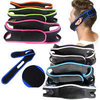Ceinture de mentonnière élastique anti-ronflement réglable en néoprène professionnel