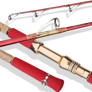 คันเบ็ดตกปลาทะเล 1.35ม. 1.55ม. 1.65ม. ด้ามจับ EVA คันสปินนิ่ง XH ที่วางรอกโลหะ ตัวนำสาย FUJI คันเบ็ดสำหรับปลาทรายยักษ์ - Product Image 6