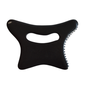 Herramienta Gua Sha de cuerpo completo y herramienta de masaje Facial para adelgazar el estómago Bian Stone Gua Sha mango Guasha raspado para drenaje linfático - Product Image 6