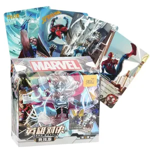 KAYOU Genuine Mrvel Avongers DC English CR SSR SR Rare <span class=keywords><strong>Spider</strong></span>-<span class=keywords><strong>Man</strong></span> Iran <span class=keywords><strong>Man</strong></span> Competitive Edition Collectible - Product Image 1