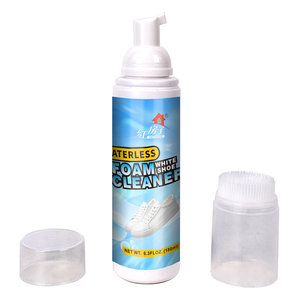 Brosse en <span class=keywords><strong>plastique</strong></span> personnalisée en usine, liquide de nettoyage pour <span class=keywords><strong>chaussures</strong></span> blanches, mousse nettoyante pour baskets - Product Image 2