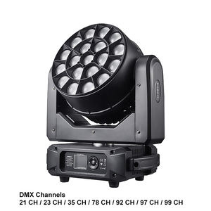 Igracelite K15 LED Wash Big Bee Eye 19x40W RGBW Luz de Cabeza Móvil para Iglesia, Boda, Escenario - Product Image 6