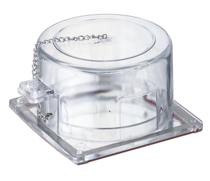 Verrouillage de panneau électrique multi-appareils avec base circulaire extérieure et emplacement pour trou pour une isolation sécurisée et un verrouillage de sécurité - Product Image 3