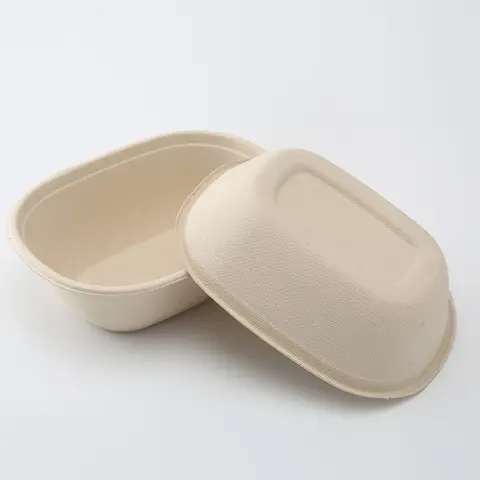 6 Oz Stackable Soup Big Disposable Bowls With Lids