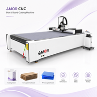 Machine de découpe CNC pour carton avec fonction de rainurage pour la production de boîtes en carton