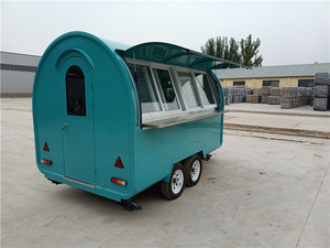 New Design Food Truck Street Fast Food Food Trailer with Sliding Window for Sale - Product Image 2