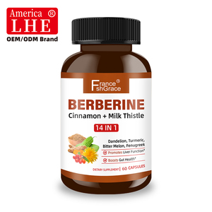 Suplemento Nutracéutico Shecome Berberina con Canela y Cardo Mariano para el Apoyo Digestivo y Hepático, 60 Cápsulas de Berberina - Product Image 4