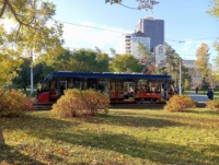 Tram électrique haute capacité modèle T701 avec système de contrôle à transistors et conception confortable pour les passagers