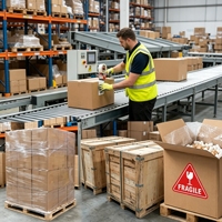 Günstiger DHL UPS Express Versandagent Shenzhen nach Sharjah Flughafen SHJ VAE DDP Luftfracht Spedition Logistikdienstleistung