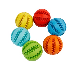 2023 Natural <strong>Rubber</strong> <strong>Toy</strong> Ball for Pet <strong>Dogs</strong> Puppy Cat <strong>Dog</strong> Leakage Food Treat Feeder Chew Tooth Cleaning Ball Pet Products - Product Image 5