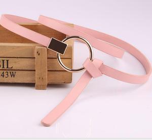 Cinturón de PU delgado para mujer, nuevo estilo, con hebilla de Pin, venta al por mayor - Product Image 6