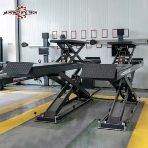 Jintuo diskon besar gunting kendaraan hidrolik listrik bawah tanah gunting angkat mobil Platform pengangkat mobil portabel <span class=keywords><strong>Lift</strong></span> <span class=keywords><strong>Hoist</strong></span> untuk roda selaras - Product Image 2