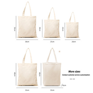Kinh Tế Cotton Tote Túi Thiết Kế Hàng Đầu Tái Sử Dụng Hàng Tạp Hóa Vải Vải Bền Tái Chế Ribbon Cho Thực Phẩm Vừa Tự Làm Quảng Cáo - Product Image 3