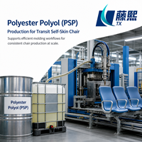Polyol de polyester PSP de qualité supérieure pour sièges auto-adhésifs durables pour aéroports et trains à grande vitesse