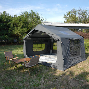 Tentes gonflables de camping pour famille, 8,0 mètres carrés, <span class=keywords><strong>2</strong></span>/4/6/8 personnes, installation facile, imperméables, résistantes aux UV - Product Image 1