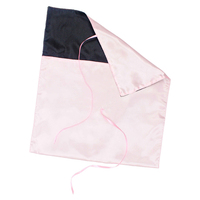 Sac d'emballage personnalisé de luxe en soie pour extensions de cheveux, pochette en satin pour perruques, sac à rabat cosmétique, cadeaux, lingerie, pochette anti-poussière