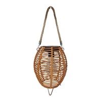 Lampes de jardin solaires portables pour l'extérieur Lampes de camping solaires pour l'extérieur Lanternes de rotin à LED étanches à énergie solaire