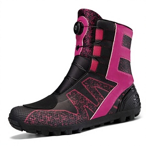 Bottes de moto pour hommes à bout rond, encapsulées, pour la course, le tout-terrain, le tourisme, toutes saisons, type Chukka, chaussures de motard - Product Image 1