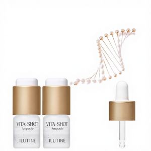 Liquid Brightening Ampoule with Stabilized Vitamin C for <b>Face</b> Glow Boosting & Bright Skin Non-Greasy Gentle Daily <b>Care</b> 2-Week - Product Image 1