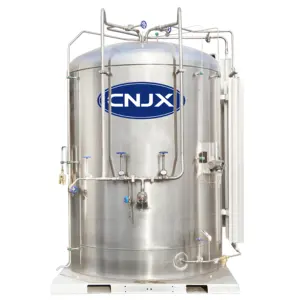 5000L 5m3 Cryogene Micro-Bulk Opslagtanks Voor Vloeibare Zuurstof Opslag Tanker Te Koop