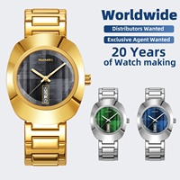 Reloj de Pulsera para Hombre Skmei Modelo 9410, Dorado, de Acero Inoxidable, Estilo Ejecutivo, Reloj de Cuarzo de Moda, Gran Venta en el Medio Oriente